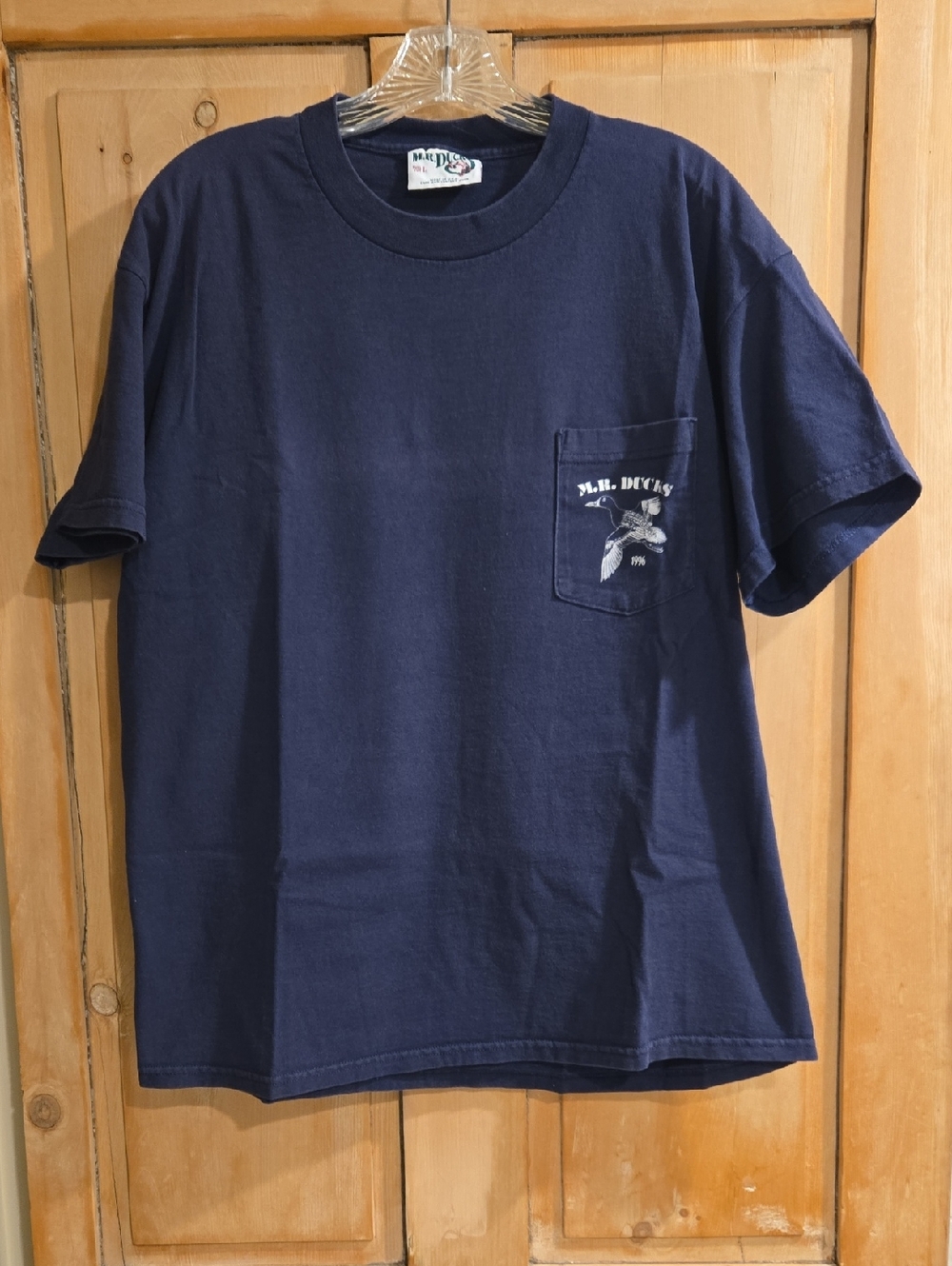 M.R. Ducks Navy Pocket T-Shirt 1996